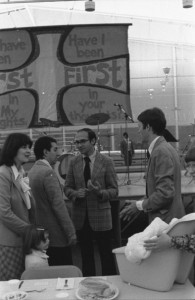 Steve Clark at an early prayer meeting